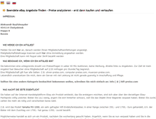 Tablet Screenshot of preis-analyse.com